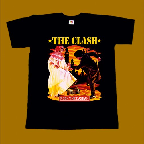 THE CLASH T-SHIRT - ROCK THE GASBAH