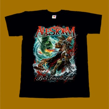 ALESTORM T-SHIRT - BACK THROUGH TIME