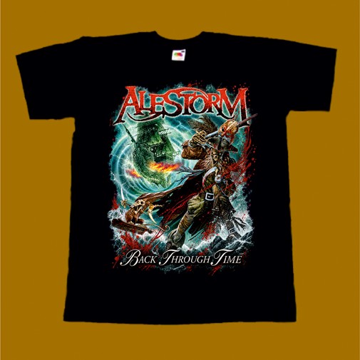 ALESTORM T-SHIRT - BACK THROUGH TIME