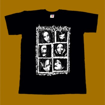 MOTIONLESS IN WHITE T-SHIRT - BAND FACES