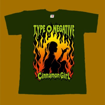 TYPE O NEGATIVE T-SHIRT - CINNAMON GIRL