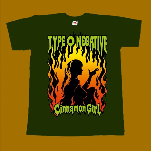 TYPE O NEGATIVE T-SHIRT - CINNAMON GIRL