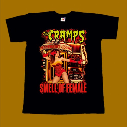 THE CRAMPS T-SHIRT - SMELL OF FEMALE