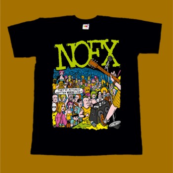 NOFX T-SHIRT - THEY VE ACTUALLY GOTTEN WORSE LIVE