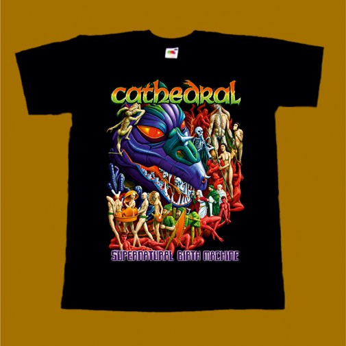 CATHEDRAL T-SHIRT - SUPERNATURAL BIRTH MACHINE