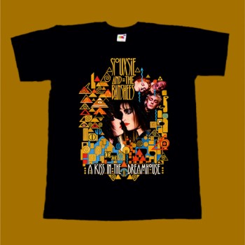 SIOUXSIE AND THE BANSHEES T-SHIRT -  A KISS IN THE DREAMHOUSE