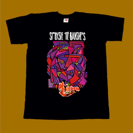 SIOUXSIE AND THE BANSHEES T-SHIRT - HYAENA