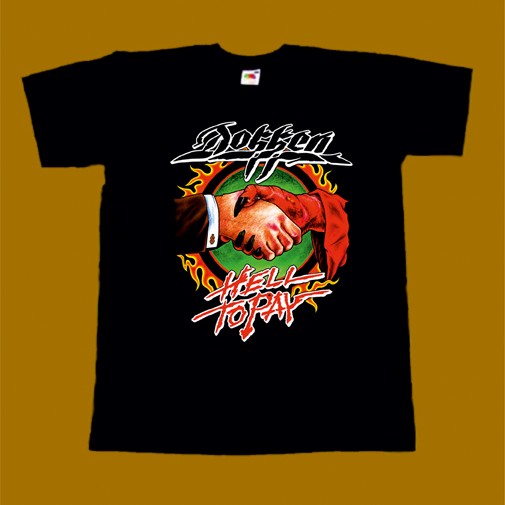 DOKKEN T-SHIRT - HELL TO PAY