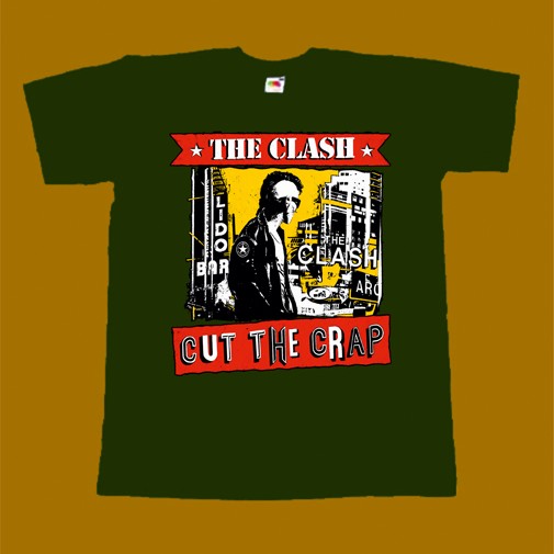 THE CLASH T-SHIRT - CUT THE CRAP