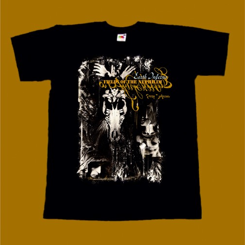 FIELDS OF THE NEPHILIM T-SHIRT - EARTH INFERNO