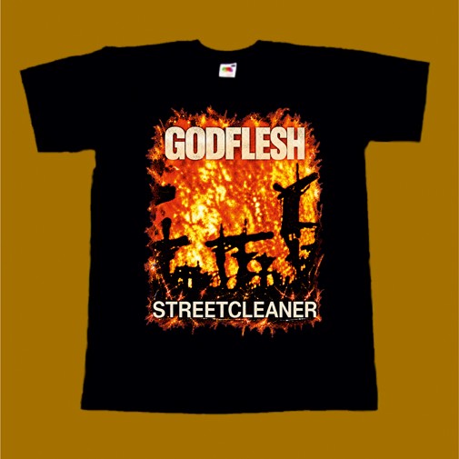 GODFLESH T-SHIRT - STREETCLEANER