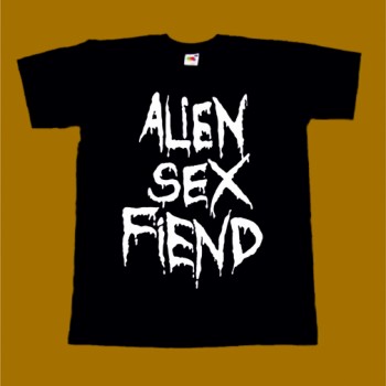 ALIEN SEX FIEND T-SHIRT - LOGO