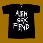 ALIEN SEX FIEND T-SHIRT - LOGO