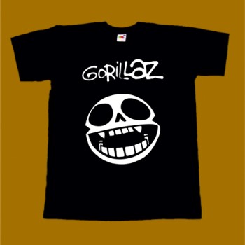 GORILLAZ T-SHIRT - LOGO FACE
