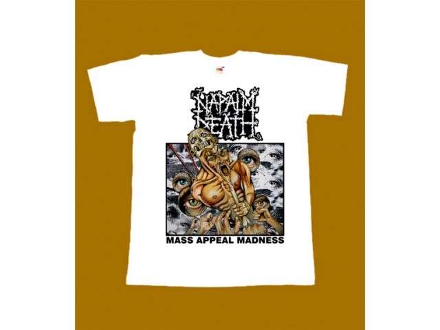 NAPALM DEATH T-SHIRT - MASS APPEAL MADNESS 2