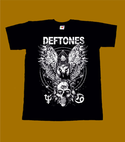 DEFTONES T-SHIRT - OWL