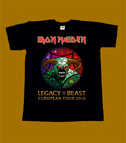 MAIDEN T-SHIRT LEGACY OF THE BEAST